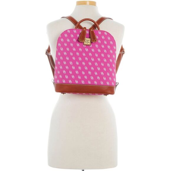 Dooney & Bourke Gretta Domed Backpack - Fuchsia - Picture 4 of 4